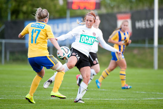 Eskilsminnes Linnea Rundqvist och Hittarps Frida Jörliden