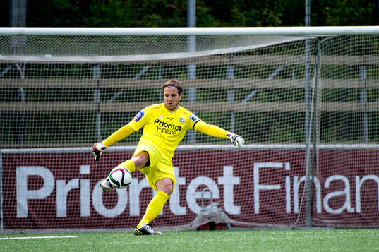 Utsiktens målvakt Axel Wibrån