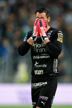 Halmstads målvakt Stojan Lukic