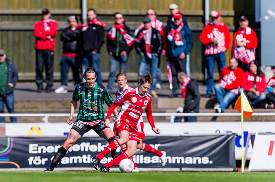 Varbergs David Johannesson och Degerfors Patrik Anttonen