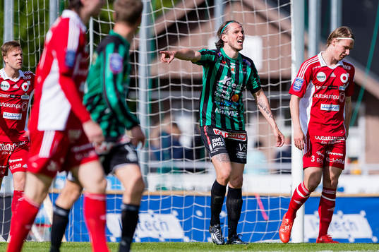 Varbergs David Johannesson vill ha avblåsning för hands