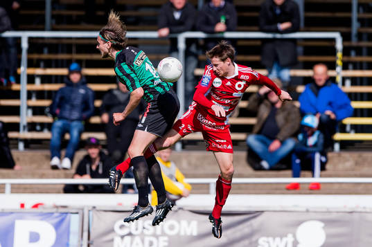 Varbergs David Johannesson och Degerfors Patrik Anttonen