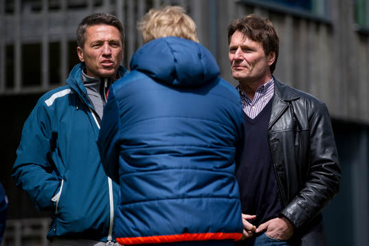 IFK Göteborgs sportchef Mats Gren och klubbdirektör