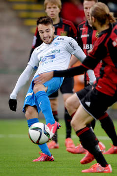 Värnamos Dzenis Kozica och Brommapojkarnas Fredric Jonson