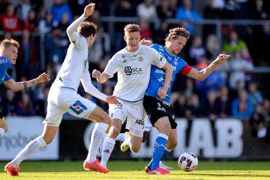 Halmstads Fredrik Liverstam och Sundsvalls Johan Eklund