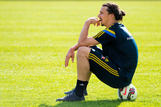 Sveriges Zlatan Ibrahimovic