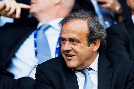Michel Platini, president UEFA