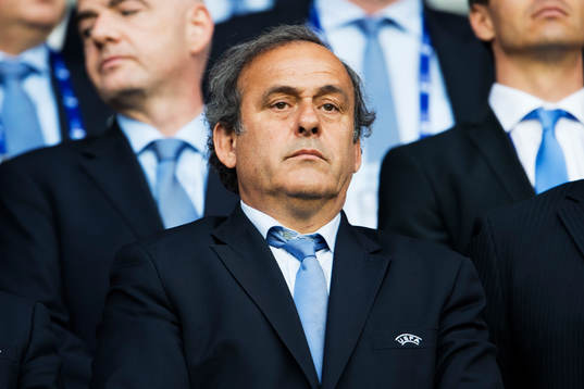 Michel Platini, president UEFA
