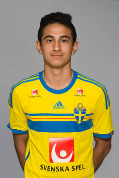 Nicolaus Elfström som spelar i P17/98-landslaget, poserar för ett porträtt den 8 juli 2015 i Stockholm.