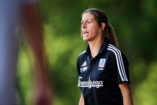 Vittsjös tränare Denise Reddy