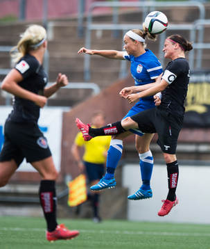 Eskilstuna Sara Thunebro och Göteborgs Marlene Sjöberg i