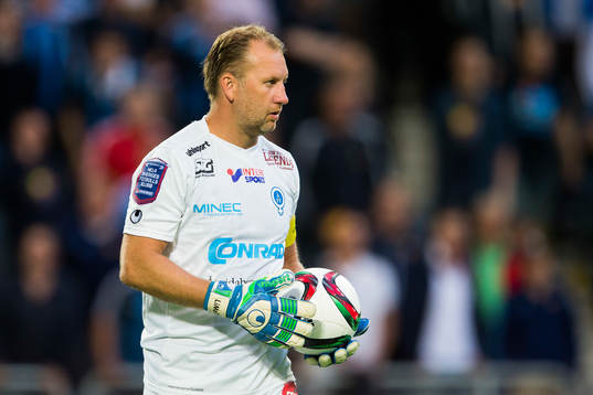 Åtvidabergs målvakt Henrik Gustavsson