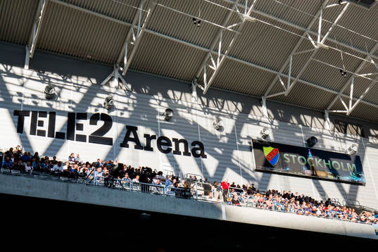 Generell bild av Tele2 Arena