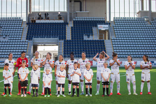 FC Rosengårds startelva med Alexandra Riley, Zecira
