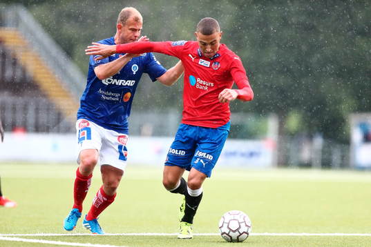 Åtvidabergs Kristian Bergström och Jordan Larsson