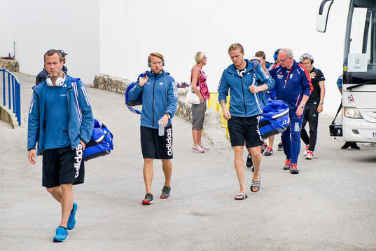 IFK Göteborgs Hjalmar Jonsson, Adam Johansson och målvakt