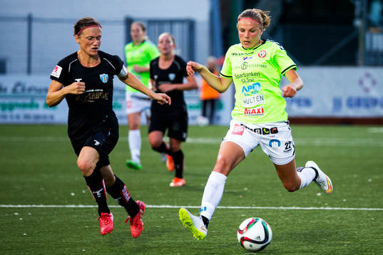 Göteborgs Marlene Sjöberg och Kristianstads Lorca Van De