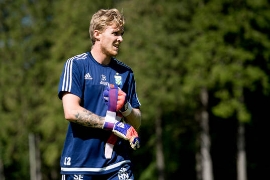 Målvakt Marcus Sandberg