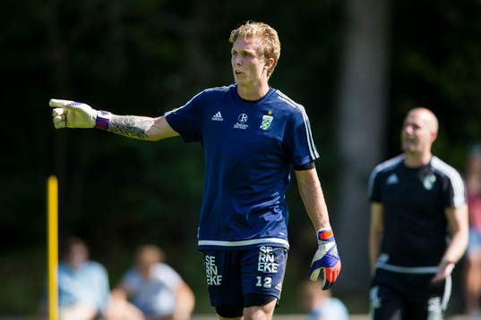 IFK Göteborgs målvakt Marcus Sandberg