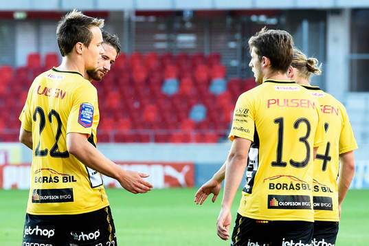 Elfsborgs Viktor Prodell jublar efter 0-1