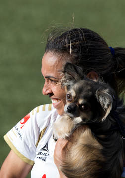 Rosengårds Marta Vieira da Silva jublar