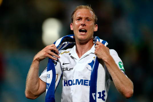 Norrköpings Andreas Johansson firar