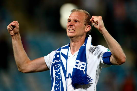 Norrköpings Andreas Johansson firar