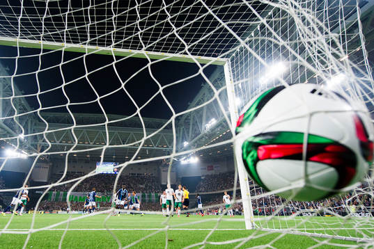 Djurgårdens Jesper Arvidsson jublar