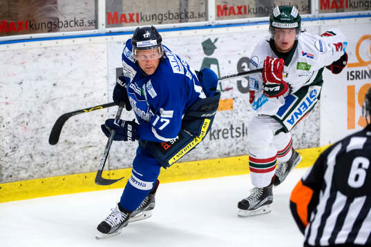 Karlskogas Christian Berglund och Frölundas Oliver Bohm