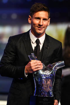 Europas bäste spelare Lionel Messi, Barcelona