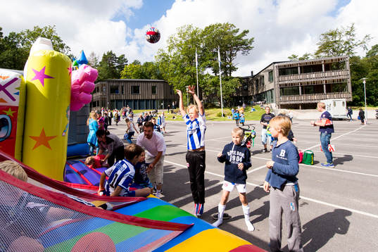 Olika aktiviteter i samband med en  träning med  IFK Göteborg den 29 augusti 2015 i Göteborg.