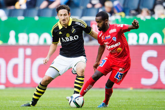 s Stefan Ishizaki och Åtvidabergs Ammar Ahmed