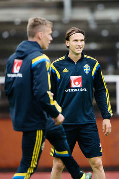 Pontus Wernblom och Albin Ekdal