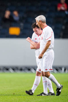 Liverpools Robbie Fowler och Ian Rush
