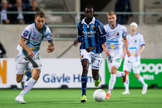 Gefles David Fällman och Djurgårdens Philana Tinotenda