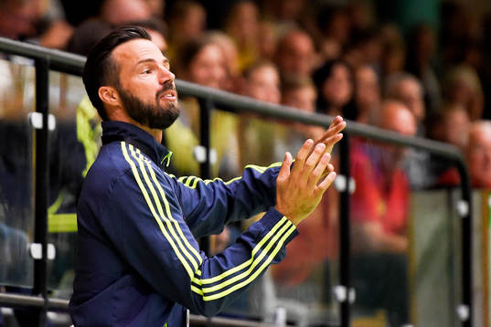 Sävehofs tränare Henrik Signell