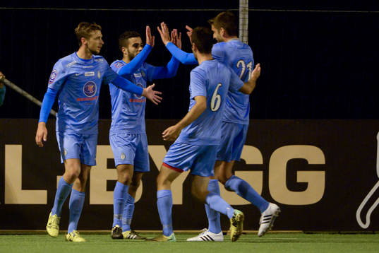 Athletics Othman El Kabir jublar efter 0-1