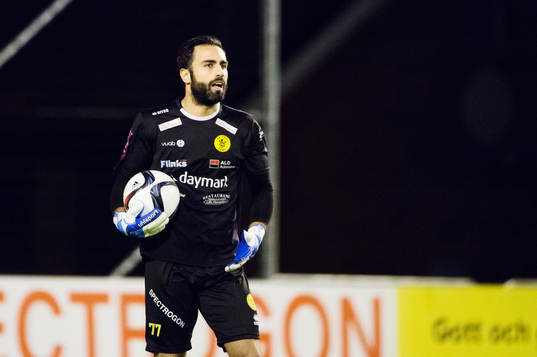 Frej Täbys målvakt Marko Atanackovic