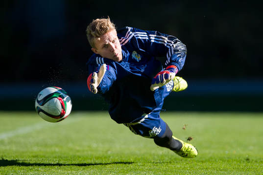 IFK Göteborgs målvakt Marcus Sandberg