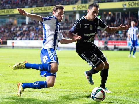 IFK Göteborgs Emil Salomonsson och Sundsvalls Adam