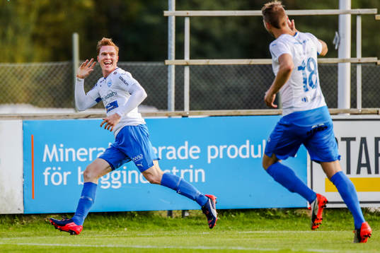 Värnamos David Engström jublar