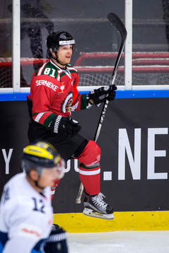 Frölundas Ryan Lasch jublar