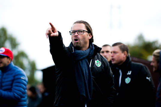 Högaborgs tränare Joakim Persson