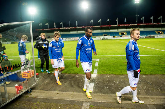 Trelleborgs Jacob Palander, Roger Thompson och Admir