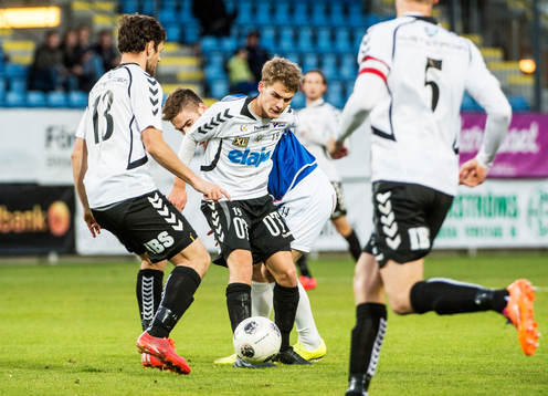 Oskarshamns Mergim Smakolli, Martin Karlsson och Eric