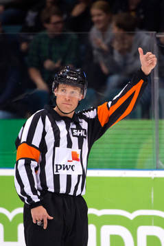 Domare Tobias Björk tecknar för videobedömning