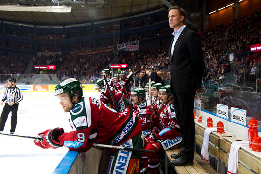 Frölundas tränare Roger Rönnberg
