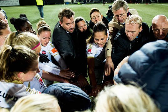 Rosengårds Anita Asante, Josee Belanger, tränare Jack