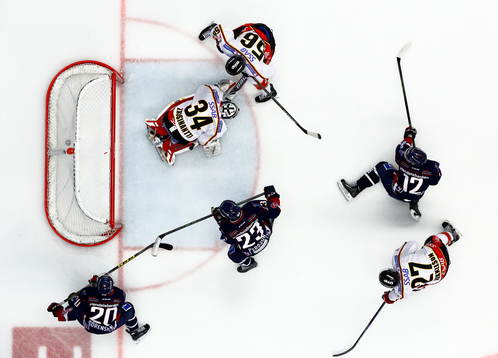 Mål 3-2 av Linköpings Niklas Persson förbi Luleås