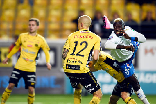 Norrköpings Alhaji Kamara nickar in 3-2